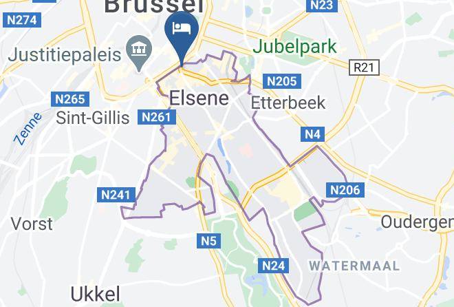 Elsene - Smartflats City Toison D'or Maps