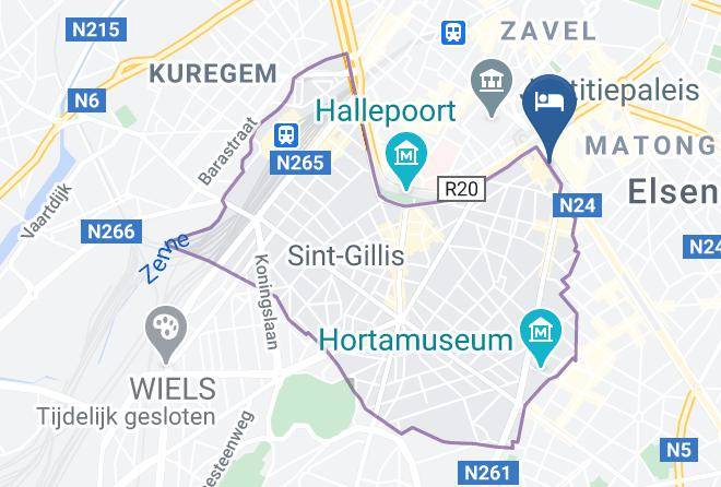 Sint Gillis - Smartflats Design Louise Maps