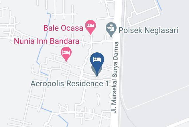 Kota Tangerang - Smarthomm Inn Bandara Maps
