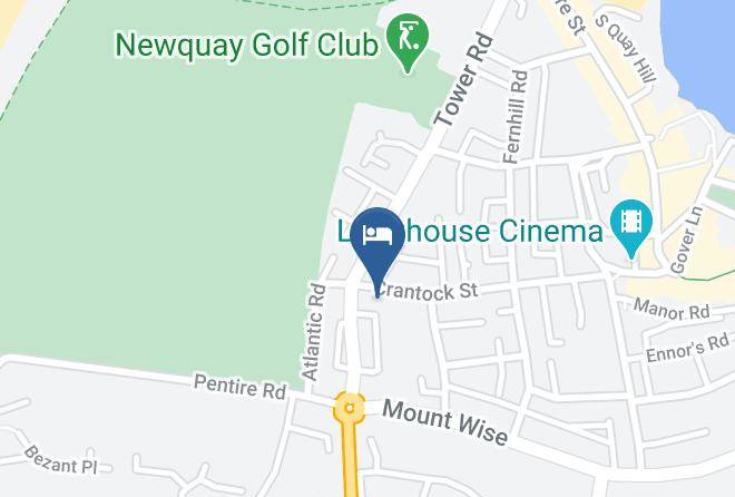 Cornwall - Smarties Surf Lodge Maps