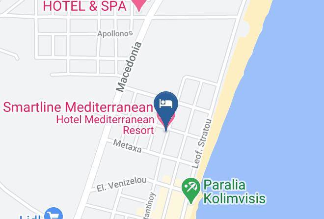 Pieria - Smartline Mediterranean Maps