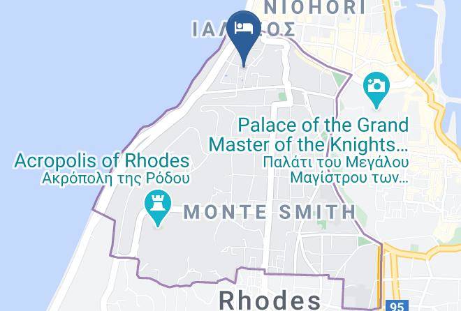 Semiramis City Hotel Map
