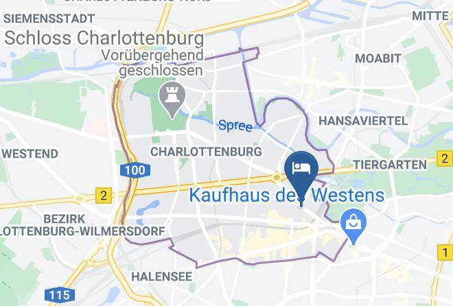 Stadt Berlin - Smartments Business Berlin City West Serviced Apartments Maps