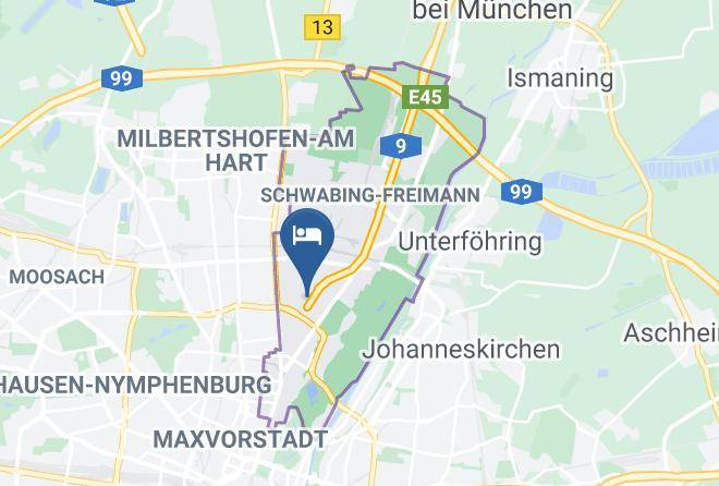 Munich District - Smartments Business Munchen Parkstadt Schwabing Serviced Apartments Maps