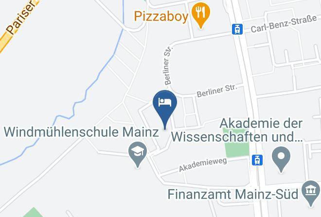 Mainz - Smartments Student Wohnheim Maps
