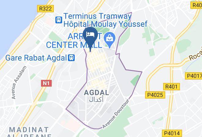Rabat - Smarts Hotel Maps
