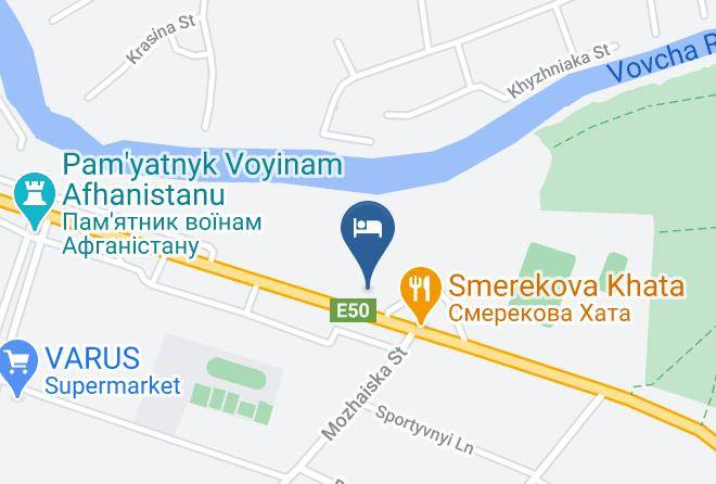Pavlohrad - Smerekova Khata Maps