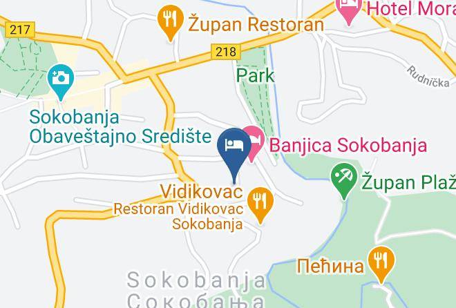 Zajecar District - Smestaj Pavlovic Sokobanja Maps