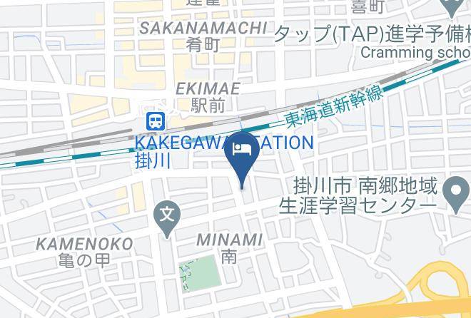 Kakegawa City - Smile Hotel Kakegawa Maps