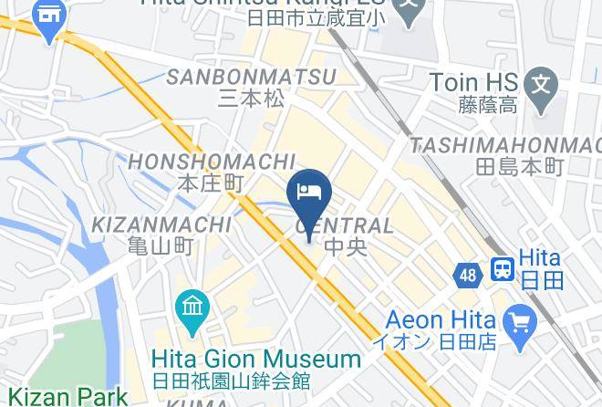 Hita City - Smile Hotel Oita Hita Maps
