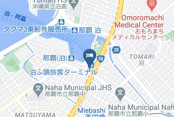 Naha City - Smile Hotel Okinawa Naha Maps