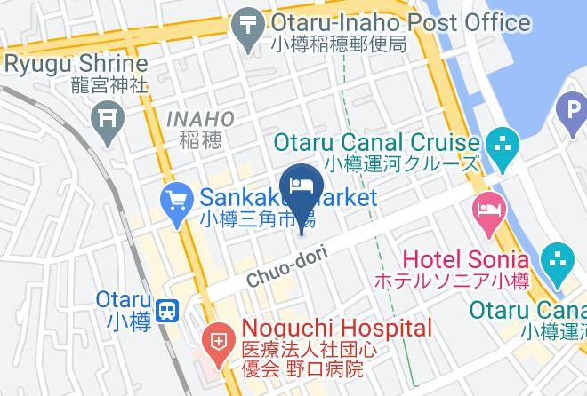 Otaru City - Smile Hotel Otaru Annex Maps