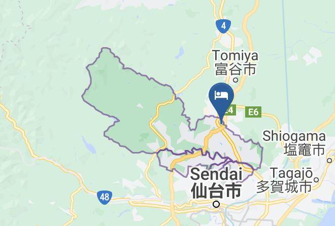 Sendai City Izumi Ward - Smile Hotel Sendai Izumi Inter Maps
