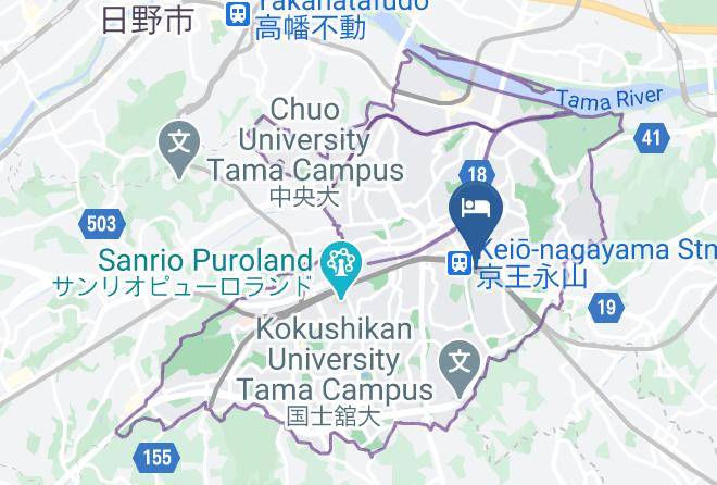 Tama City - Smile Hotel Tokyo Tama Nagayama Maps