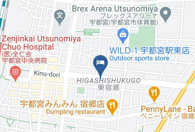 Utsunomiya City - Smile Hotel Maps