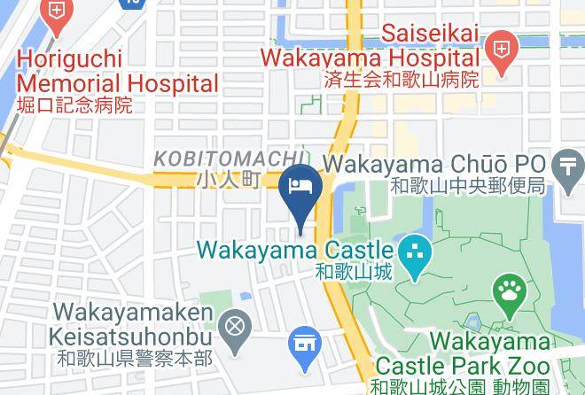 Wakayama City - Smile Hotel Wakayama Maps