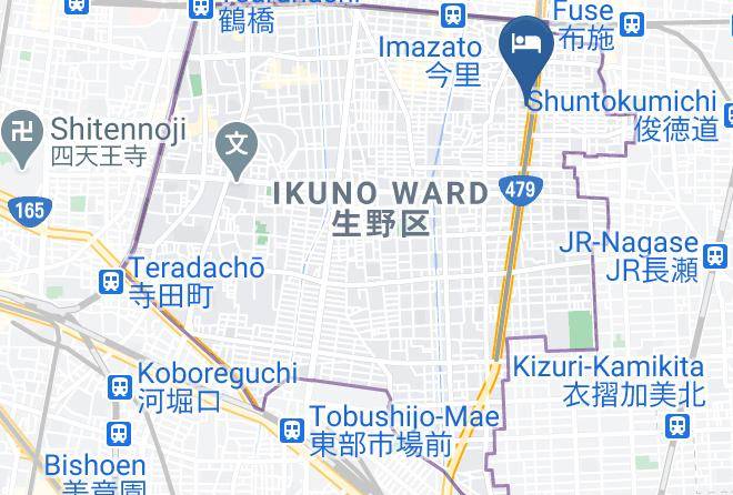 Osaka City Ikuno Ward - Smile Kaede Maps