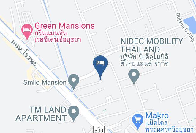 Amphoe Uthai - Smile Mansion 1 Maps