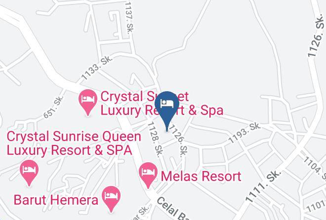 Manavgat - Smile Park Hotel Maps