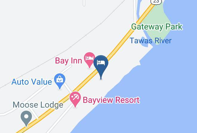 Iosco County - Smith's Pine Haven Beach Resort Maps
