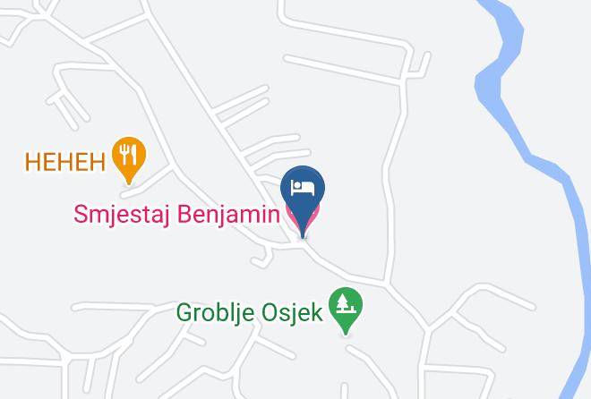 Sarajevo - Smjestaj Benjamin Maps