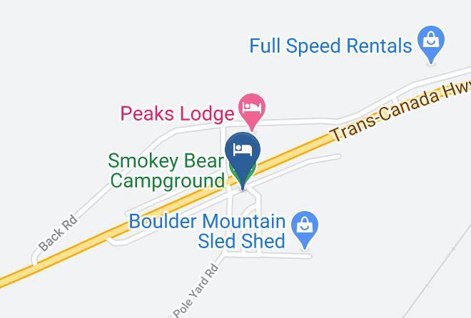 Columbia Shuswap - Smokey Bear Campground Maps
