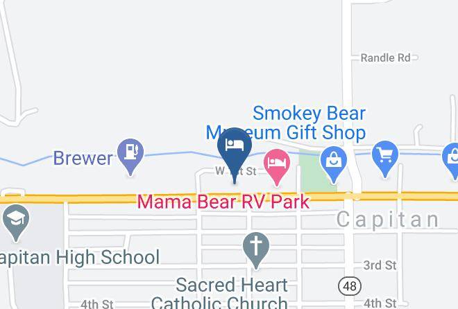 Lincoln - Smokey Bear Motel Maps