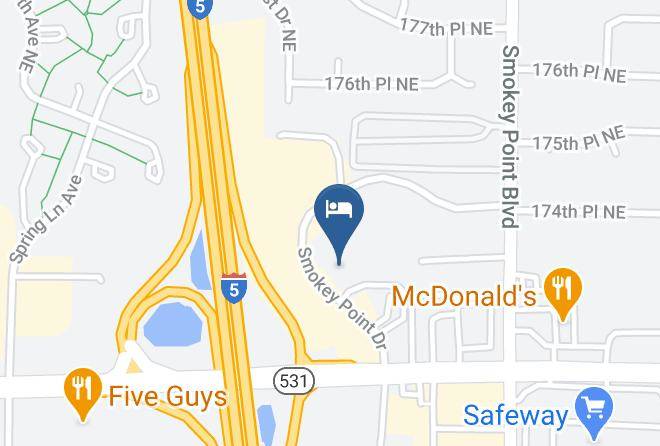 Snohomish - Smokey Point Motor Inn Maps
