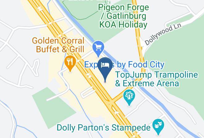 Sevier - Smoky Mountain Motor Lodge Maps