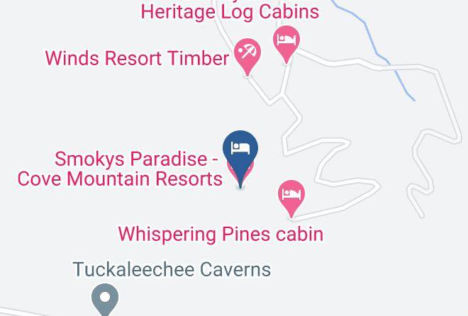 Blount - Smokys Paradise Cove Mountain Resorts Maps