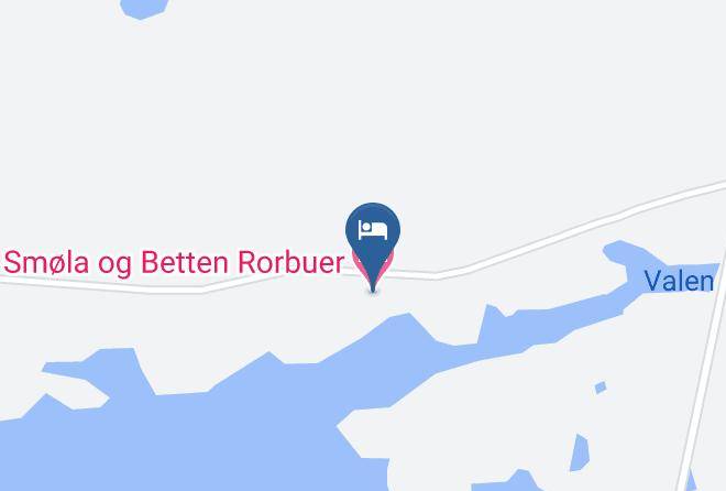 Smola - Smola Og Betten Rorbuer Maps