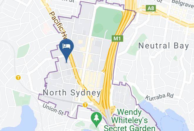 North Sydney - Smr Doohat Avenue Privat Maps