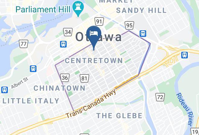 Ottawa - Smr Lisgar Ottawa Residence Hotel Maps