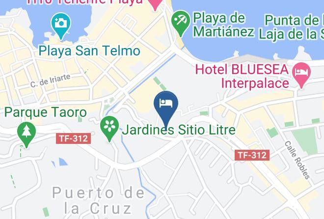 Santa Cruz De Tenerife - Smy Puerto De La Cruz Maps
