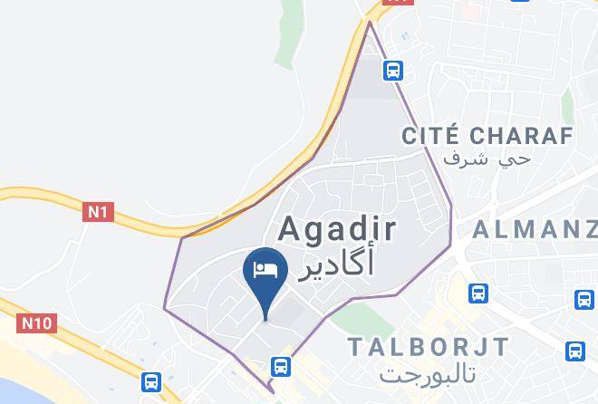 Agadir - Snack Aferni Maps