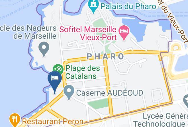 Bouches Du Rhone - Snack De La Plage By Le Richelieu Maps