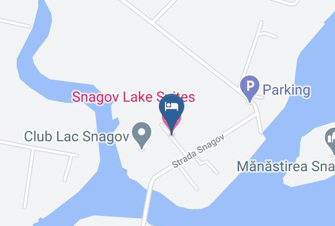 Snagov Lake Suites Map