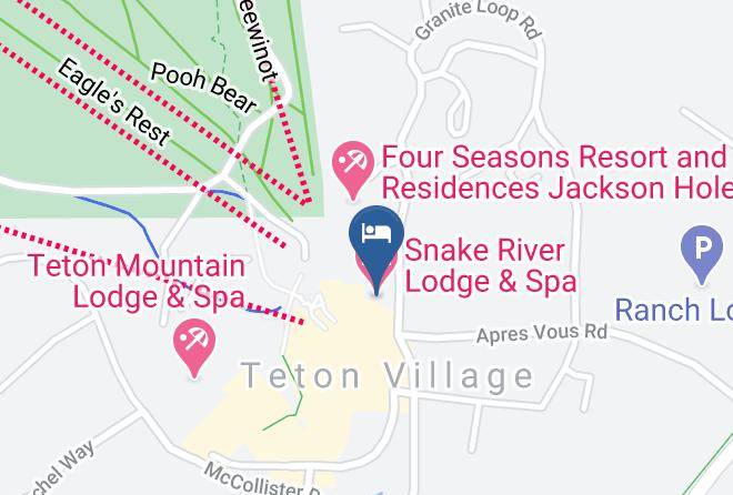 Teton - Snake River Lodge & Spa Maps