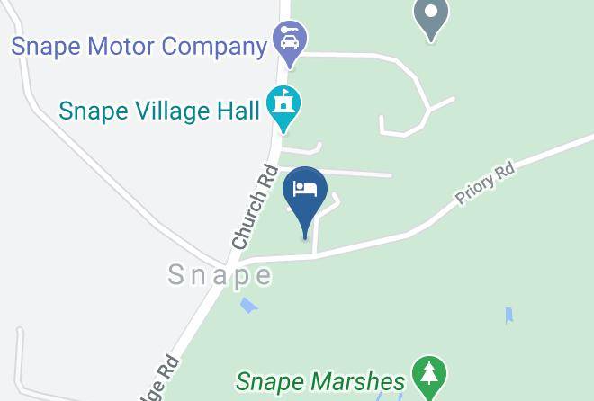 Suffolk - Snape B&b Maps