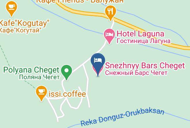 Elbrussky District - Snezhnyy Bars Cheget Maps