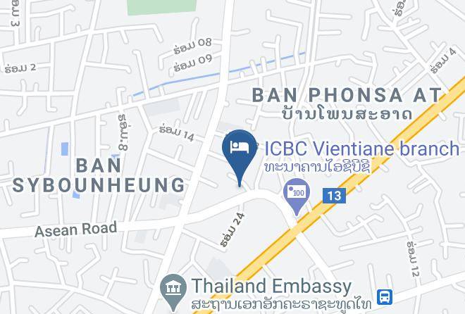 Vientiane - Snk Hotel Maps