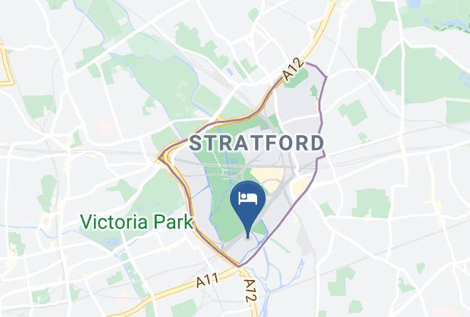 London - Snoozebox Stratford London Maps