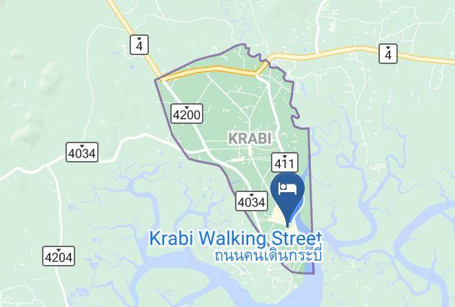 Mueang Krabi District - Snoozz Hotel Maps