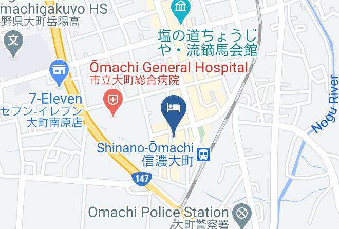 Omachi City - Snow Elephant Maps