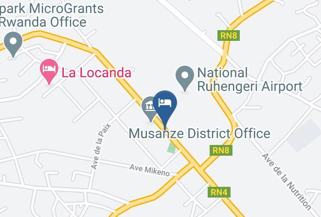 Musanze - Snow Hotel Rwanda Maps