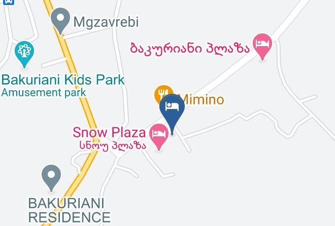 Borjomi - Snow King Hotel Maps