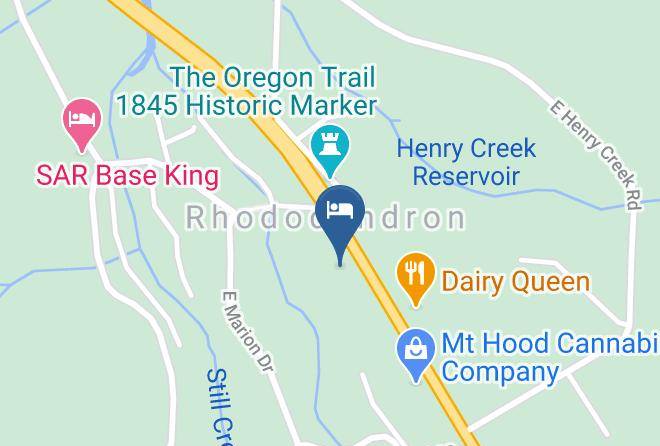 Clackamas - Snow Line Motel Cabins Maps