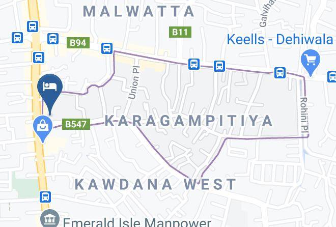Colombo - Snow Walk Maps