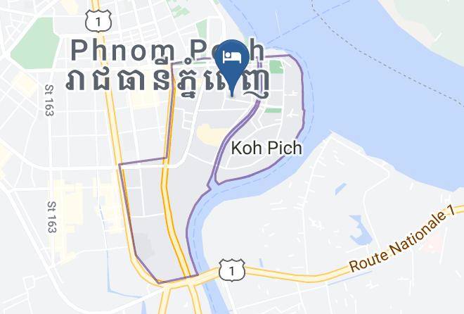 Chamkar Mon - Snowbell Hotel Maps