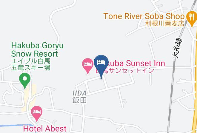 Hakuba Vil Kitaazumi District - Snowelephant Maps